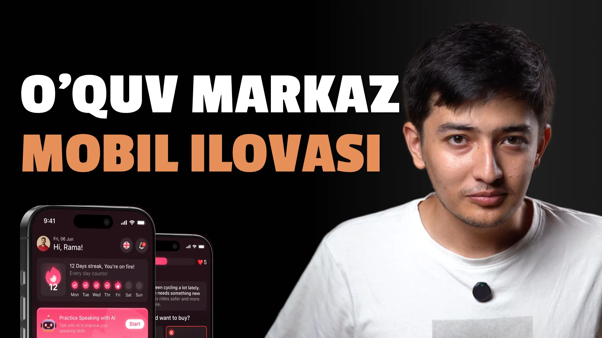 O'quv markaz uchun mobil ilova